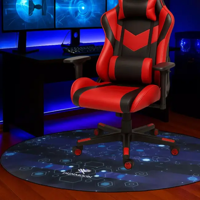 Dunmoon Gaming Mat Ronde Vloermat 120cm – Antislip & Wasbaar