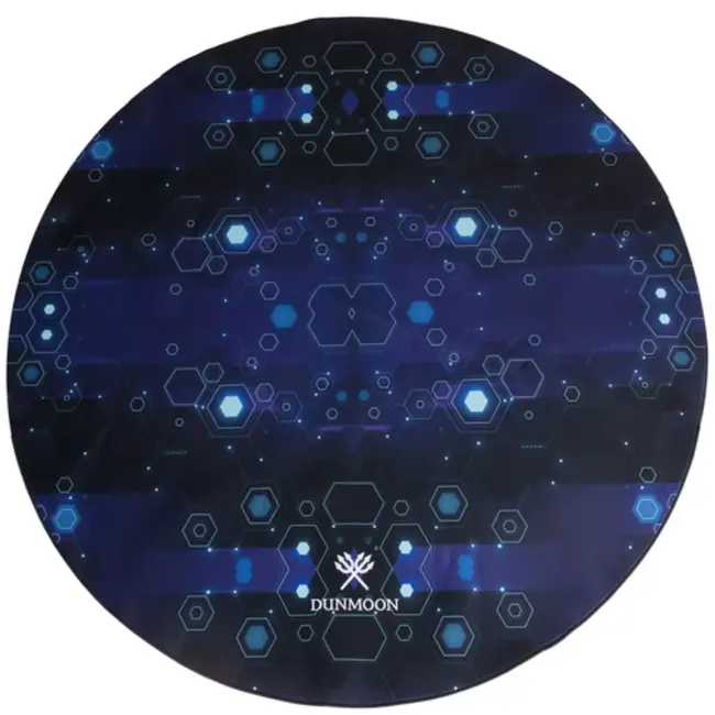 Dunmoon Gaming Mat Ronde Vloermat 120cm – Antislip & Wasbaar