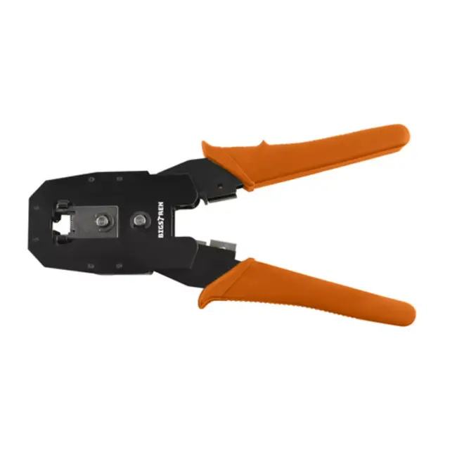 Bigstren RJ45 Netwerkset 145-delig – Crimper & Tester