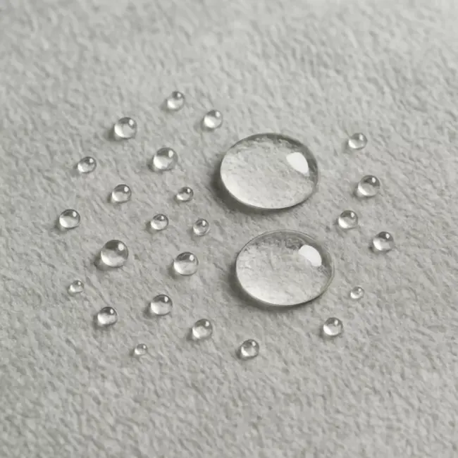 Ruhhy Lichtgrijze Fluwelen Poef 60×30×30 cm – Stijl & Comfort