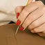 Maaleo 40‑delige modelleer‑ & beeldhouwset in rol‑etui