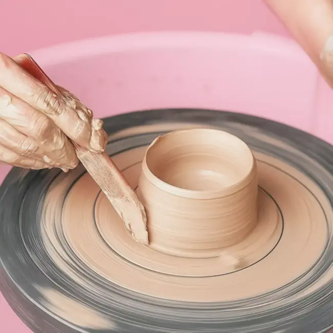 Maaleo 40‑delige modelleer‑ & beeldhouwset in rol‑etui