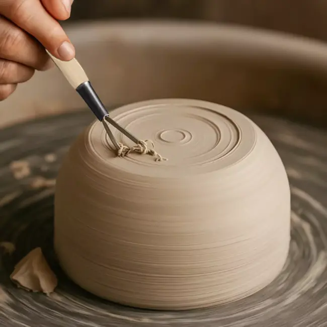 Maaleo 40‑delige modelleer‑ & beeldhouwset in rol‑etui