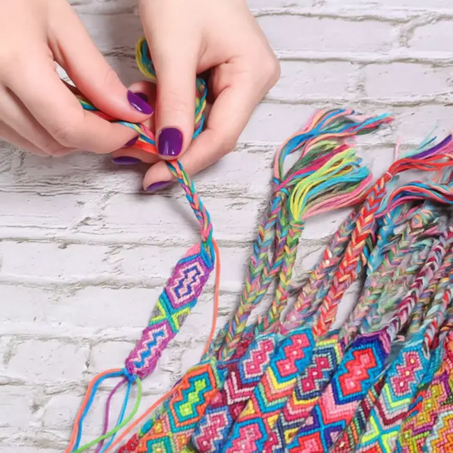 Ruhhy Borduurset 50 Kleuren – Floss Katoengaren voor Handwerk