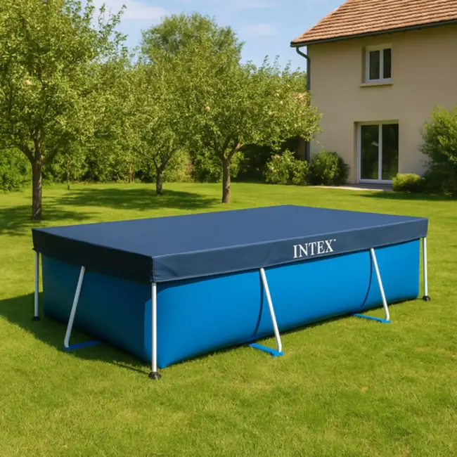 Intex Zwembadhoes Rechthoekig 300×200 cm – Met Koord & Afwatering