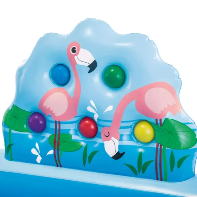 Intex Jungle Adventure speelzwembad 244×198×71 cm met glijbaan