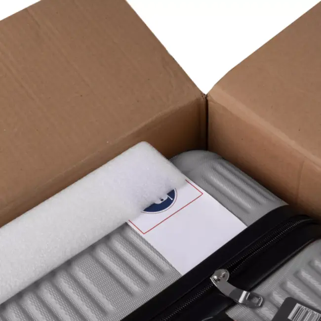 Trizand 3-in-1 kofferset grijs – ABS met TSA slot & zwenkwielen