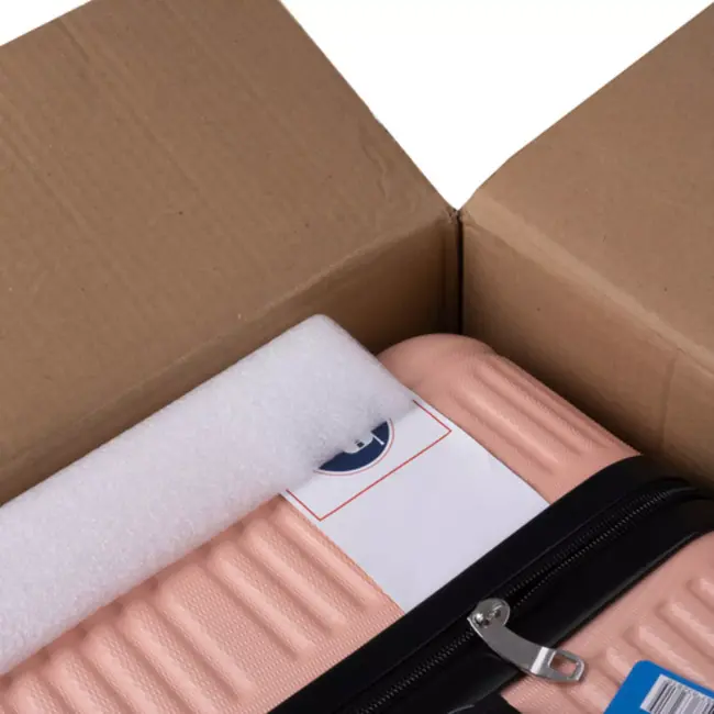 Trizand 3-in-1 kofferset roze – ABS met TSA slot & 360° wielen