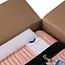 Trizand 3-in-1 kofferset roze – ABS met TSA slot & 360° wielen