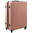 Trizand 3-in-1 kofferset roze – ABS met TSA slot & 360° wielen