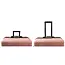 Trizand 3-in-1 kofferset roze – ABS met TSA slot & 360° wielen