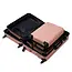 Trizand 3-in-1 kofferset roze – ABS met TSA slot & 360° wielen