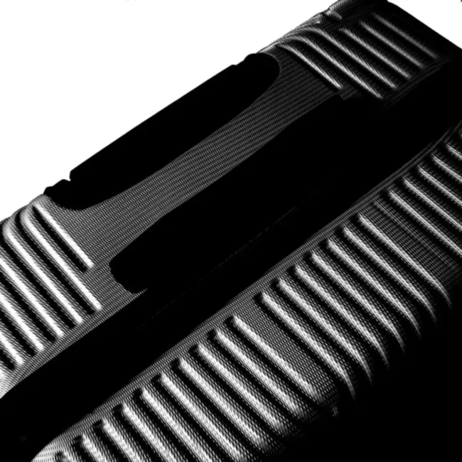 Trizand 3‑in‑1 kofferset zwart – ABS met TSA slot & 360° wielen