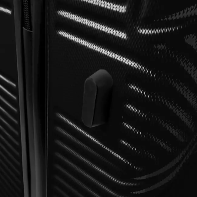 Trizand 3‑in‑1 kofferset zwart – ABS met TSA slot & 360° wielen