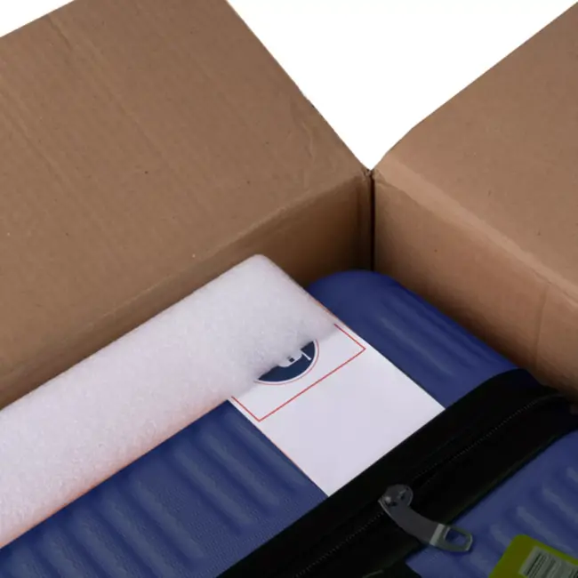 Trizand 3‑in‑1 kofferset navy‑blauw – ABS met TSA slot & 360° wielen