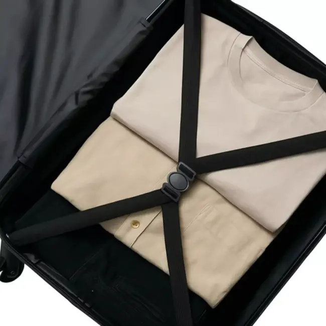 Trizand 3‑in‑1 kofferset navy‑blauw – ABS met TSA slot & 360° wielen