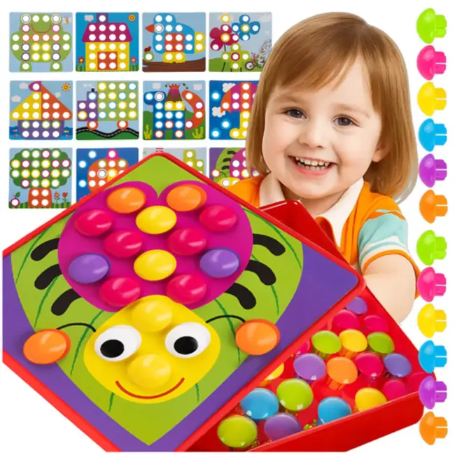Maaleo Mozaïekpuzzel – Educatief en Creatief Spel voor Kinderen