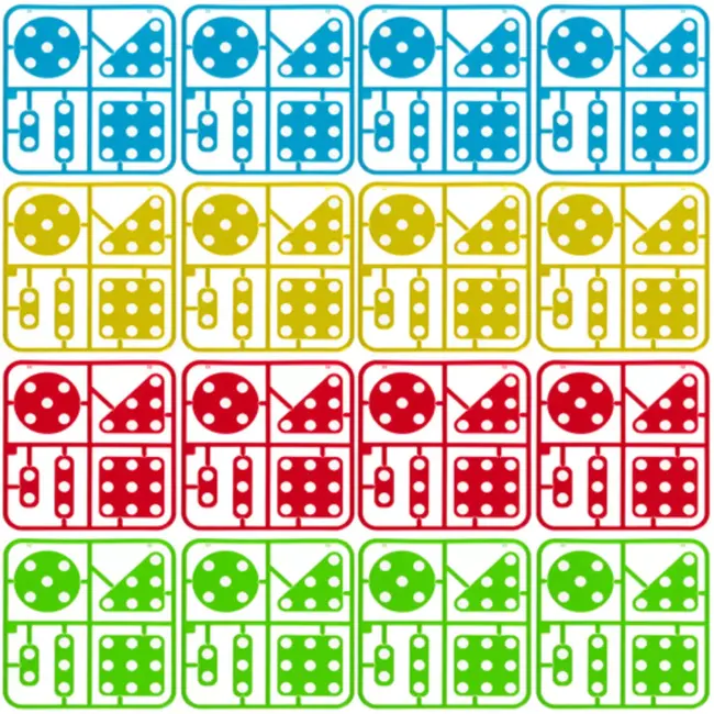 Maaleo Mozaïek met Schroevendraaier – Creatief en Technisch Spel