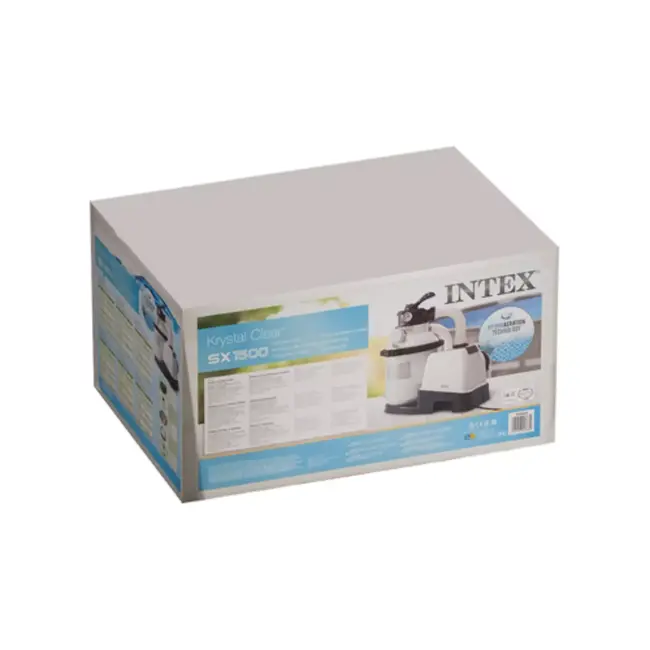 Intex Zandfilterpomp 4500 l/u – Krystal Clear met Hydro Aeration