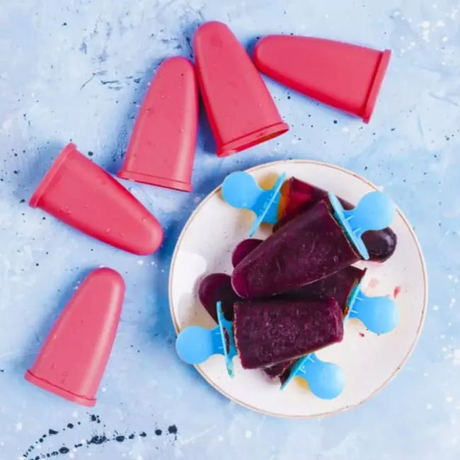 Ruhhy ijslollyvormpjes 6‑delig – herbruikbaar en voedselveilig