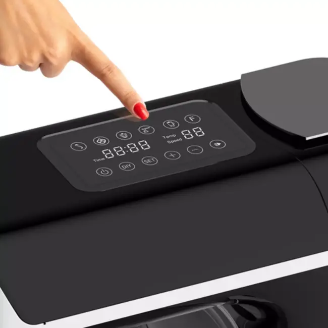 Ruhhy keukenmachine 5,5 l verwarmde kom en ingebouwde weegschaal, timer en 11 snelheden