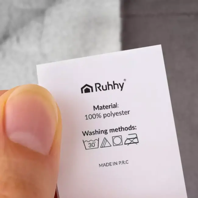 Ruhhy plaid dubbelzijdig donkergrijs 150x200 cm – warm & zacht