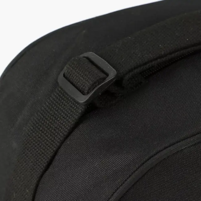 Kruzzel schooltas 13L zwart met roze kattenprint – verstelbare band en sleutelhanger