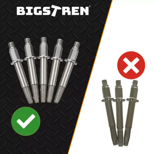 Bigstren handmatige kettingslijper – compact en draagbaar – slijpen zonder ketting te verwijderen