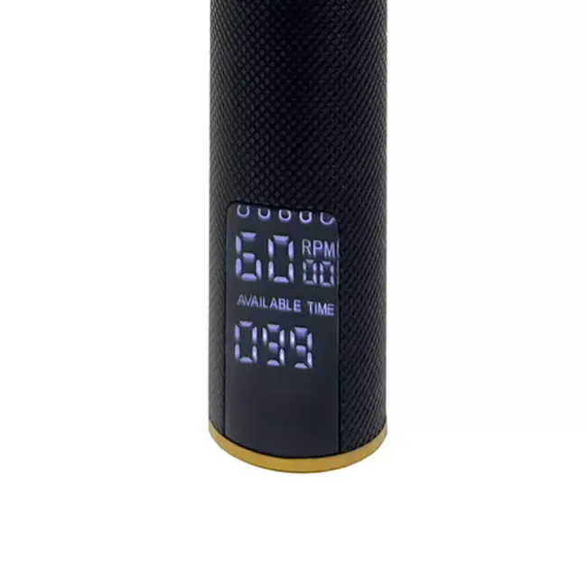 Soulima draadloze haar- en baardtrimmer – 3 snelheden en LCD-display – 6 opzetkammen, USB-C opladen