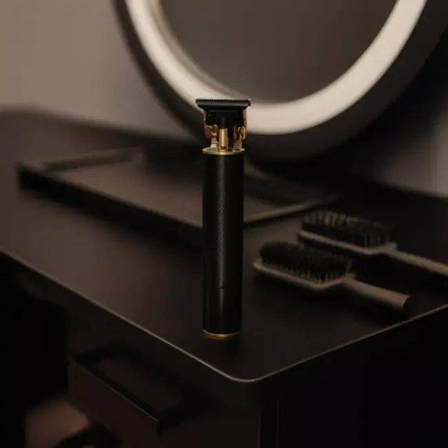 Soulima draadloze haar- en baardtrimmer – 3 snelheden en LCD-display – 6 opzetkammen, USB-C opladen