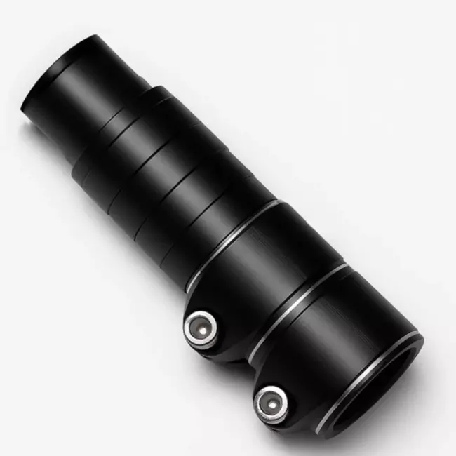 Trizand stuurpenadapter 28,6 mm – verstelbare stuurverhoger – aluminium 130 mm verstelbaar