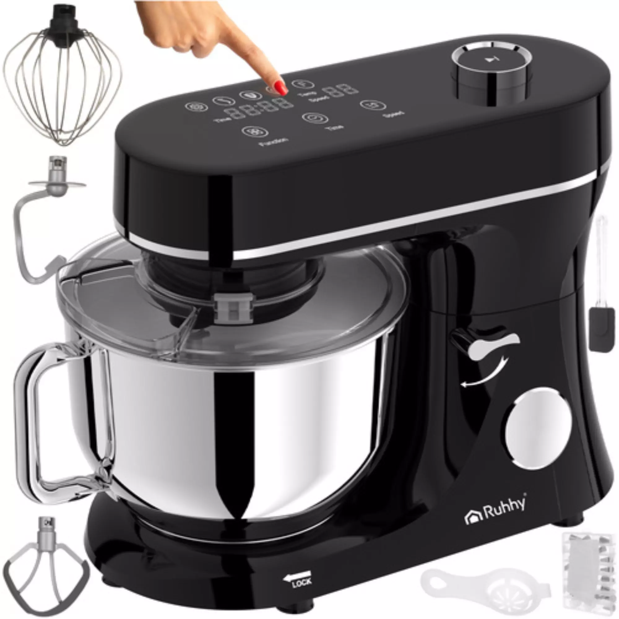 Ruhhy keukenrobot 2200W – 3-in-1 foodprocessor met blende