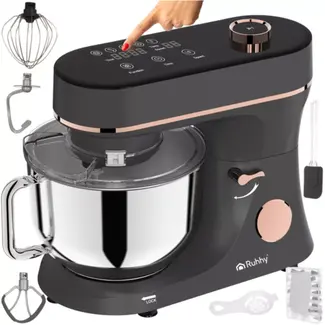 Ruhhy keukenmachine 6,2L verwarmde kom en touchscreen– grijs/goud 2300W