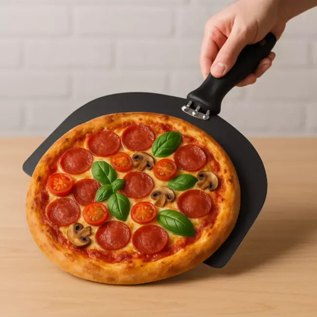 Ruhhy elektrische pizzaoven 420°C met keramische steen – compact, snel en met accessoires
