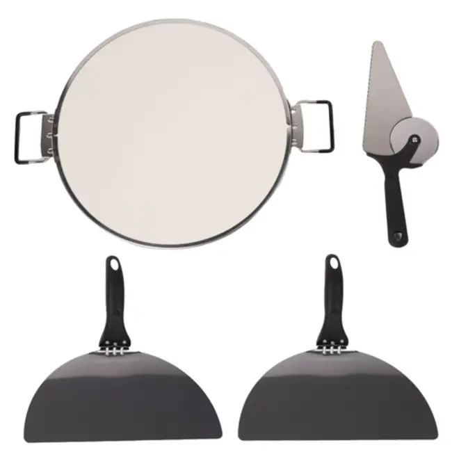 Ruhhy elektrische pizzaoven 420°C met keramische steen – compact, snel en met accessoires