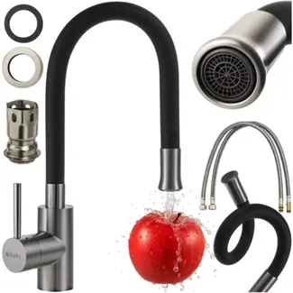 Ruhhy keukenmengkraan 360° – flexibele uitloop en beluchter – waterbesparend en stijlvol Ruhhy keukenmengkraan 360° – flexibele uitloop en beluchter – waterbesparend en stijlvol