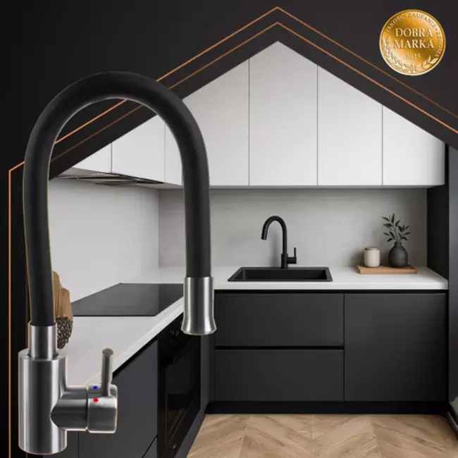 Ruhhy keukenmengkraan 360° – flexibele uitloop en beluchter – waterbesparend en stijlvol