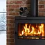 Kaminer haardventilator 5 bladen – zonder elektriciteit – start vanaf 60°C