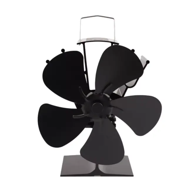 Ruhhy Haardventilator 5 bladen – zonder elektriciteit – start vanaf 60°C