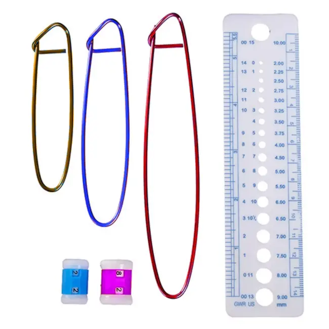 Maaleo haakset 69-delig – compleet met etui en accessoires voor beginners en gevorderden