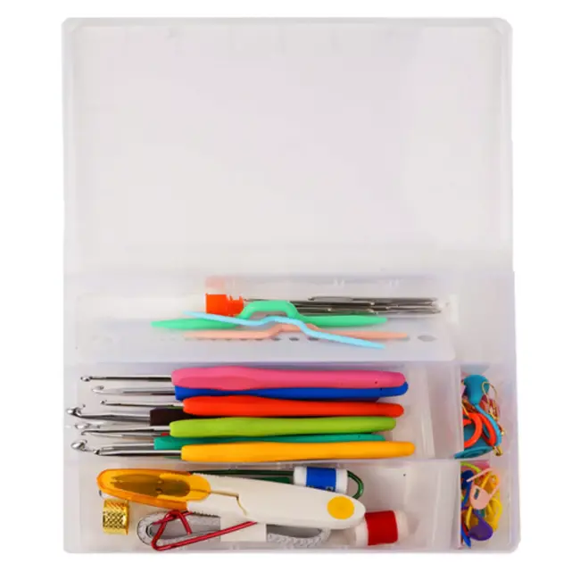 Maaleo haakset 113-delig – compleet met garen en tas – haaknaalden, garen en accessoires