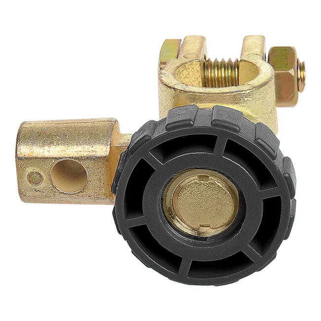 ProPlus Accupoolklem met stroomonderbreker - Ø 17,5 mm - anti-diefstal - 6V-24V