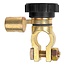 ProPlus Accupoolklem met stroomonderbreker - Ø 17,5 mm - anti-diefstal - 6V-24V