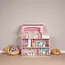 Kruzzel houten poppenhuis – 3 verdiepingen met meubels, LED-verlichting en accessoires