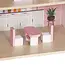 Kruzzel houten poppenhuis – 3 verdiepingen met meubels, LED-verlichting en accessoires