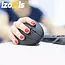 Izoxis draadloze verticale muis – ergonomisch en comfortabel – met USB-ontvanger