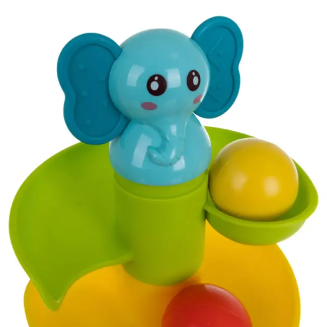 Kruzzel ballentoren – kleurrijk speelgoed vanaf 12 maanden – vrolijk olifantenspeelgoed