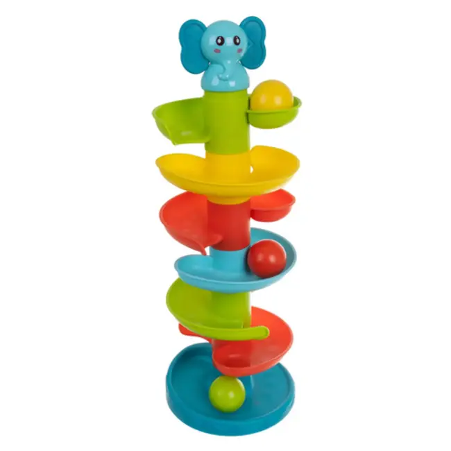 Kruzzel ballentoren – kleurrijk speelgoed vanaf 12 maanden – vrolijk olifantenspeelgoed