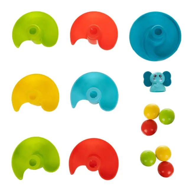 Kruzzel ballentoren – kleurrijk speelgoed vanaf 12 maanden – vrolijk olifantenspeelgoed