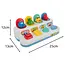Kruzzel educatief speelgoed – springende voertuigen – voor kinderen 18m+